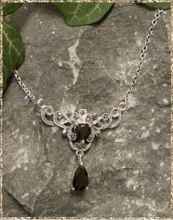 Collier schwarzes Herz